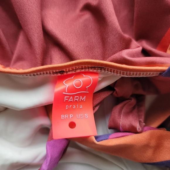 Farm Rio Geo One-Piece Swimsuit, Size Small - Picture 3 of 10